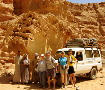 Double Canyon – sand dune El Safra